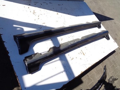 Молдинг порог левая mazda 2 ii 07- фото №1