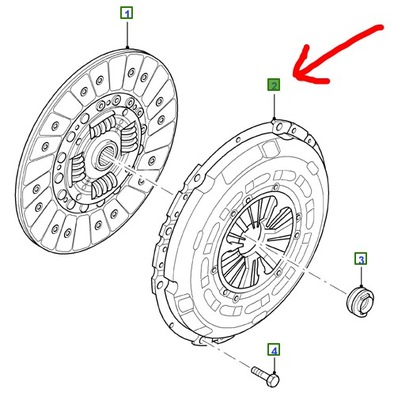 Корпус сцепления ford ranger everest 2006-12 фото №1