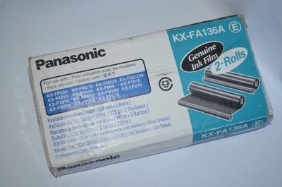 Folia do faxów Panasonic KX-FA136A Oryginał/2szt/op