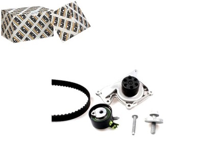 Hepu pk09650 насос водяна + набір ремінь розподільного валу фото №1