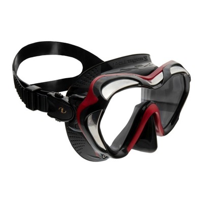 Maska do nurkowania TUSA czarno-czerwona OS