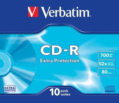 6/1385 Płyta CD Verbatim CD-R 700 MB 10 szt.