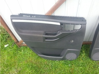 Opel meriva a - обшивка дверь левый задняя фото №1
