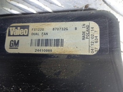 Вентилятор радиатора do opel vectra c 24410989 фото №1