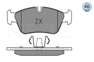 КОЛОДКИ HAM. BMW P. E81/90/91 04- SYS. TEVES