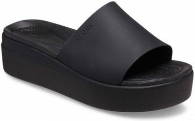 Damskie Lekkie Buty Klapki Crocs Brooklyn Slide 36-37