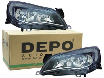 FAROS REJILLAS OPEL ASTRA J 12-15  