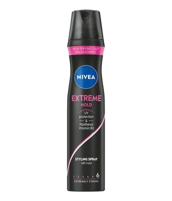 Nivea Extreme Hold Lakier do włosów wegański