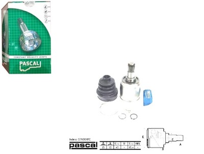 Шарнир приводной внутренний land rover freelander фото №1