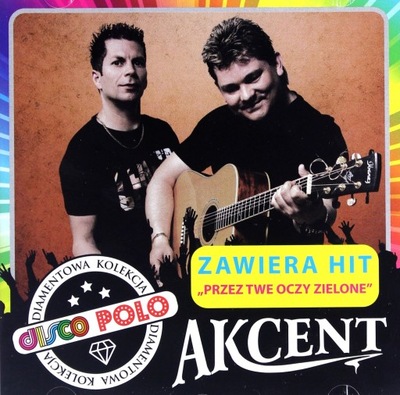 Akcent Diamentowa Kolekcja Disco Polo CD