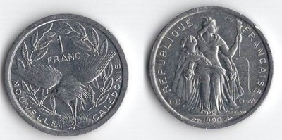 NOWA KALEDONIA 1990 1 FRANC