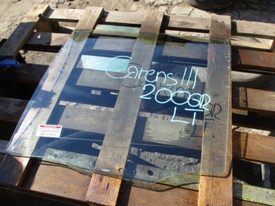 Kia carens iii стекло дверь левый задняя 2006-12r фото №1