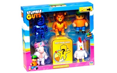 Stumble Guys S1 Figurki 7,5cm - 6pak Deluxe Box ver.A