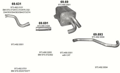 Mercedes atego 6.4 гасник комплект фото №1