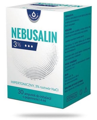 Nebusalin 3% ampułki 30 x 4 ml