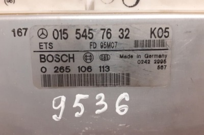 Блок управления насоса abs audi 100 5000 0155457632 1995 фото №1
