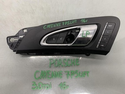 Ручка двері лівий перед кнопки porsche cayenne ii 7p5 lift europa фото №1