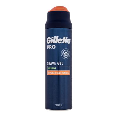 Gillette Pro Sensitive Shave Gel 200 ml dla mężczyzn Żel do golenia