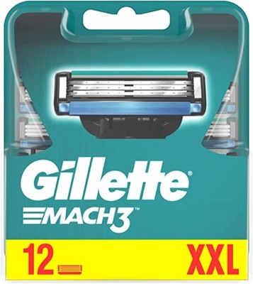Wkłady do maszynek Gillette Mach3 Gillette 12 szt.