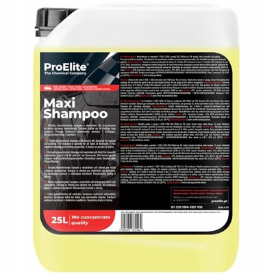 ProElite Maxi Shampoo szampon samochodowy 25L