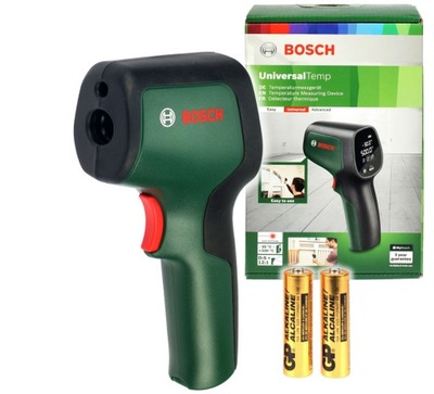 BOSCH UniversalTemp CYFROWY TERMODETEKTOR TERMOMETR PIROMETR BEZDOTYKOWY