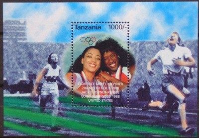 TANZANIA - 1988 - SŁAWNE SPINTERKI