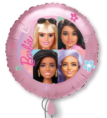 Balon foliowy Barbie Sweet Life na licencji 43 cm