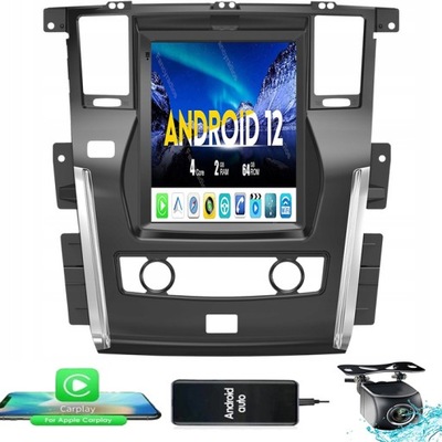 RADIO GPS ANDROID NISSAN PATROL 2012-2018 2GB 64GB CARPLAY WIFI RDS  