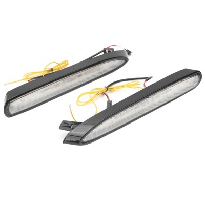 Led drl бампер ночь driving лампа dynamic фото №1