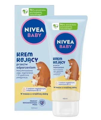 NIVEA Baby Kojący Krem Przeciw Odparzeniom 100ml