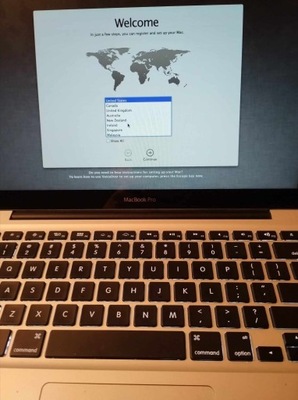 Laptop MacBook Pro 13 " Intel Core i5 4 GB / 500 GB srebrny