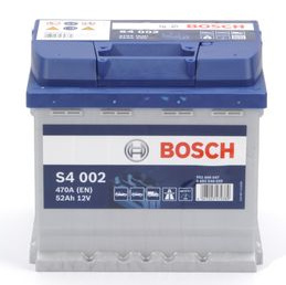 АКУМУЛЯТОР BOSCH S4 002 12V 52AH 470A