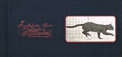 Kineograf Muybridge flipbook Kot (edycja 2011)