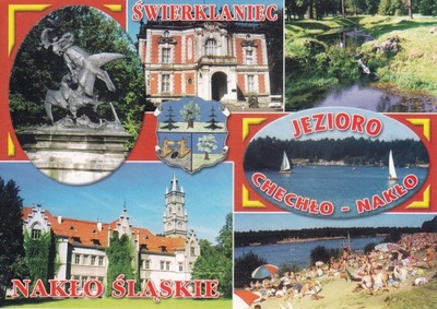 ŚWIERKLANIEC - NAKŁO ŚLĄSKIE - PAŁAC - JEZIORO CHECHŁO - NAKŁO - HERB