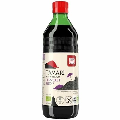 Sos Sojowy Tamari 50% Mniej Soli BG Bio 250ml Lima