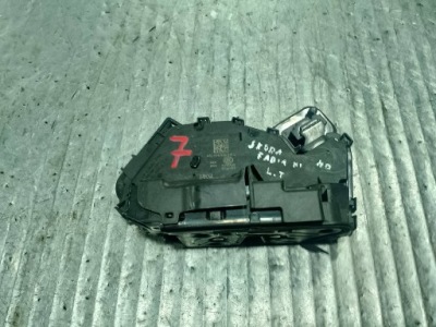 Замок двері лівий задня skoda fabia iii 45370180 фото №1