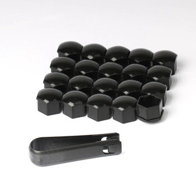 17MM 20 PIECES CAR WHEEL NUT CAPS PROTECTION COVERS CAPS ANTI-RUST A~17273