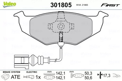 КОЛОДКИ ГАЛЬМІВНІ BP434