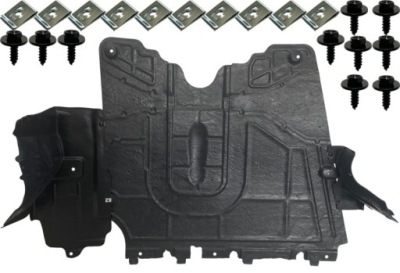 Opel combo 2009-2010 захист нижня двигуна кліпси фото №1