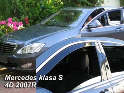 DEFLECTORES HEKO MERCEDES S CLASE W221 2005-13 2 PIEZAS  