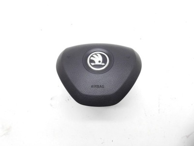 Подушка подушка безопасности водителя 5ja880201d rapid fabia ii lift 2014r. оригинал фото №1