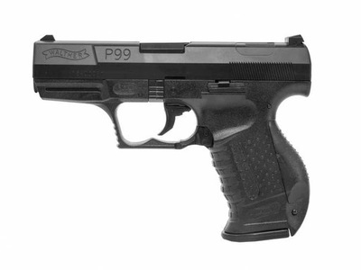 Pistolet ASG Walther P99 sprężynowy czarny PISTOLET STRZELBA PREZENT