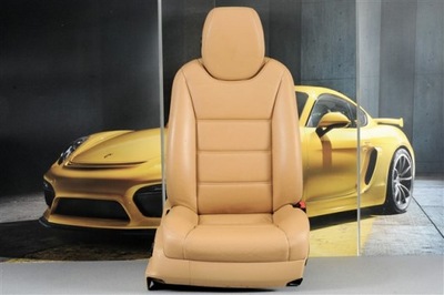 Porsche 955/957 cayenne сидіння, el./beżowa шкіра r фото №1