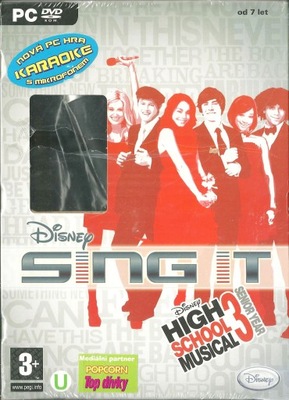 Disney Sing It! High School Musical 3: Senior Year + mikrofon Logitech