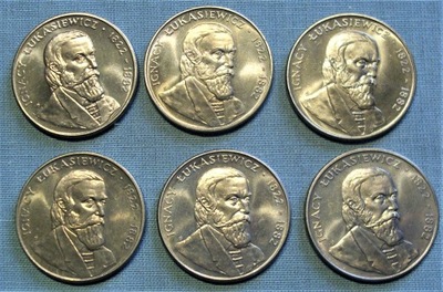 50 złotych 1983 Łukasiewicz stan menniczy I/-I