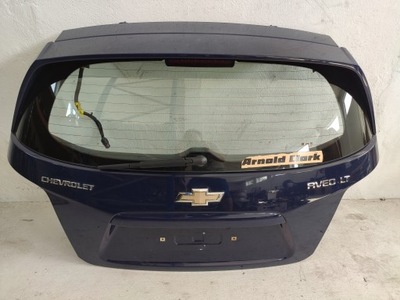 Chevrolet aveo t300 2013 кришка багажника багажника фото №1