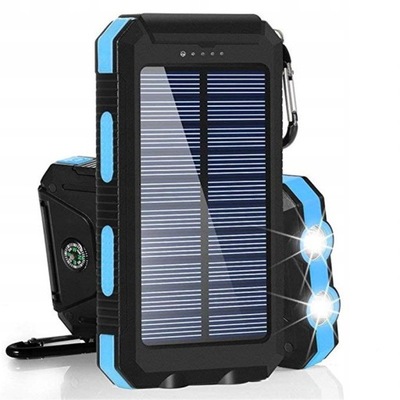 Ładowarka Solarna Turystyczny Powerbank 20000mAh