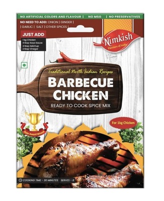 Nimkish Barbecue Chicken przyprawa do kurczaka 50g