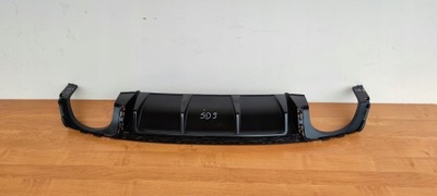 Audi tt rs 8s0 спойлер диффузор бампера задняя молдинг фото №1