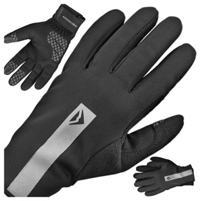 RĘKAWICZKI ROWEROWE ZIMOWE MERIDA WINTER OCIEPLANE DOTYKOWE ODBLASKOWE / XL